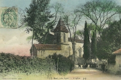 L'église de Boé Village