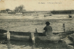 Le barrage à Beauregard - Boé