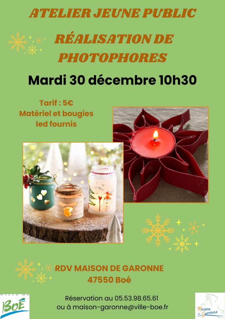 Atelier-photophores
